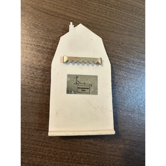 Woodbury Way Barber Shop Small Town Store Front Men's Haircut Facade w/ Hanger - Picture 5 of 5